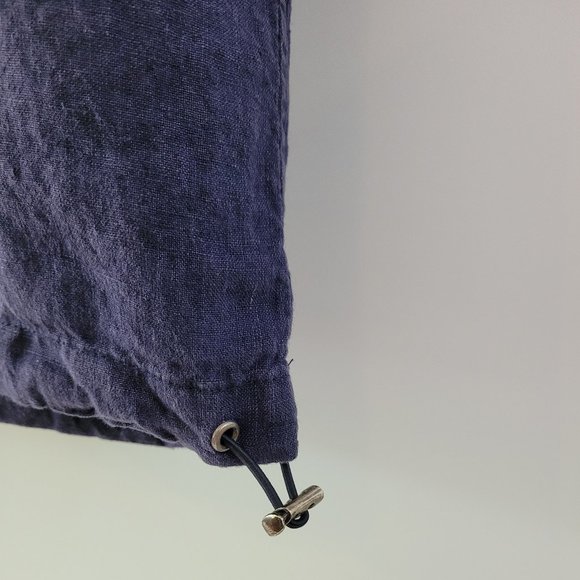 Shades of Grey by Micah Cohen blue linen shirt - Picture 5 of 6